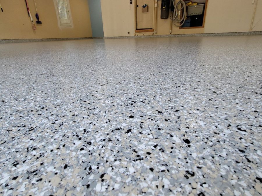Garage Floor Coatings finish available from Mountain Home Epoxy Flooring by Twin Lakes Epoxy in Mountain Home, Arkansas